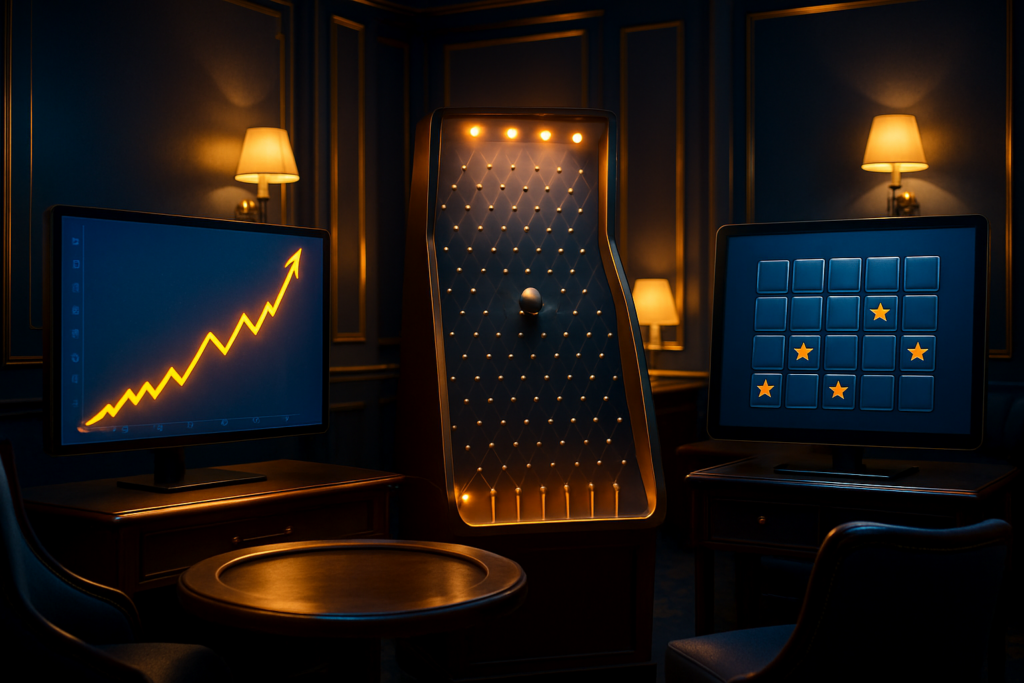 Jeux d'Arcade au Casino : Crash Games, Plinko et Mines Expliqués