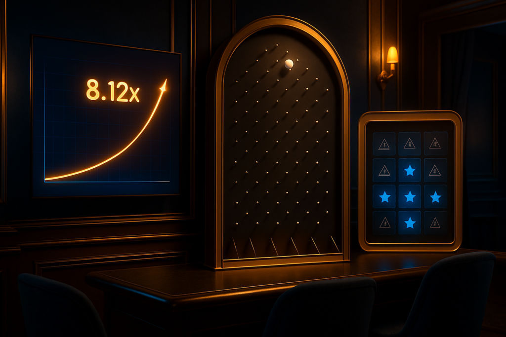 Arcade Casinospellen Uitgelegd: Crash Games, Plinko en Mines