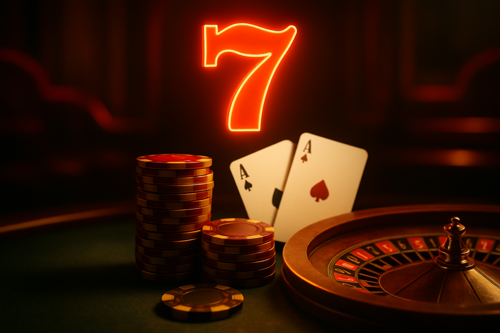 Casino: wat is de symboliek van het cijfer 7?